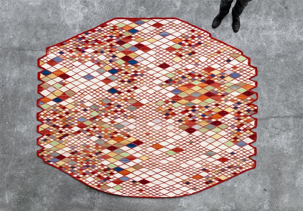 Alfombras Losanges de los hermanos Bouroullec 