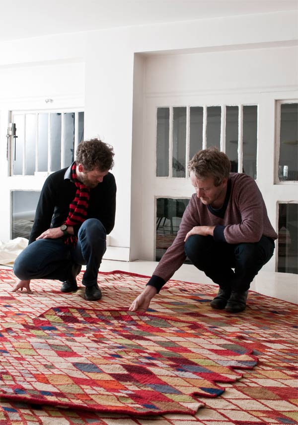 Alfombras Losanges de los hermanos Bouroullec 