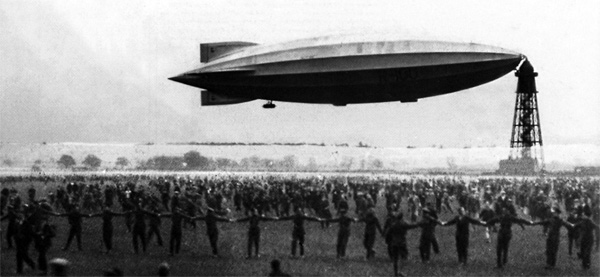 Los dirigibles, navíos aéreos