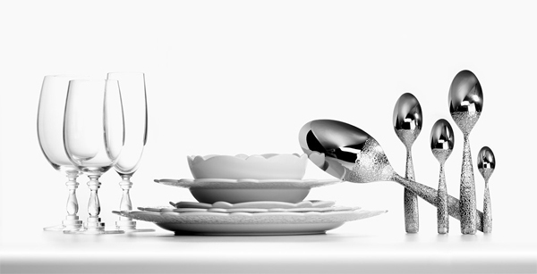 Servicio de mesa Dressed por Marcel Wanders