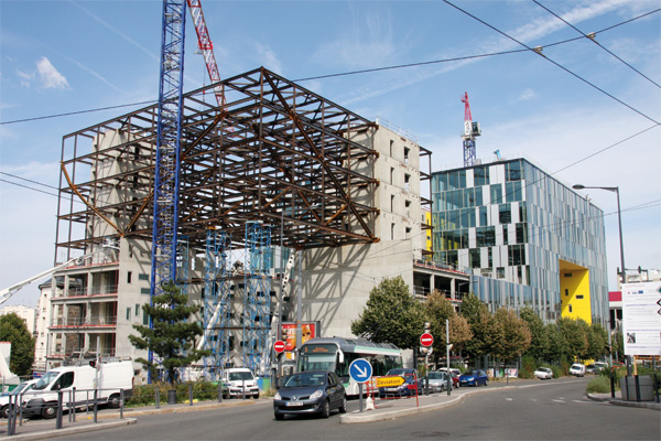 Ilôt Grüner, ciudad administrativa de Manuelle Gautrand 