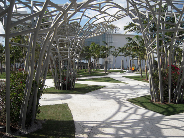 Miami Beach Soundscape, el jardín musical West 8