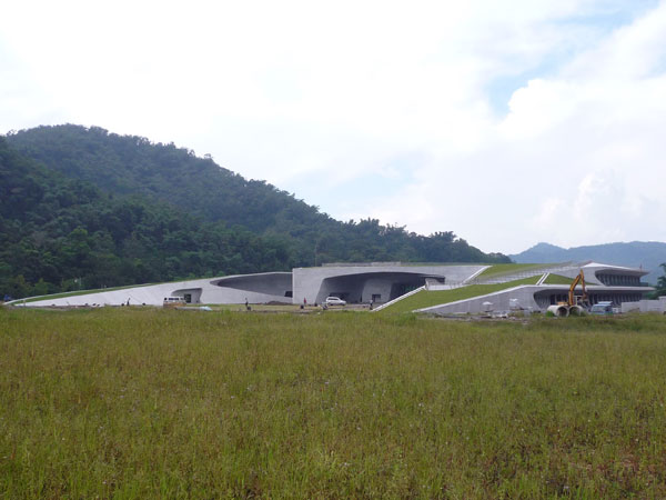 Centro de visitantes Sun Moon Lake de Norihiko Dan and Associates 