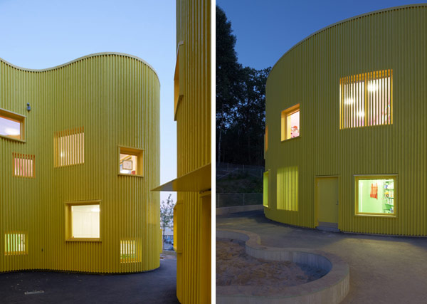 Guardería Tellus Nursery por Tham & Videgård Arkitekter 