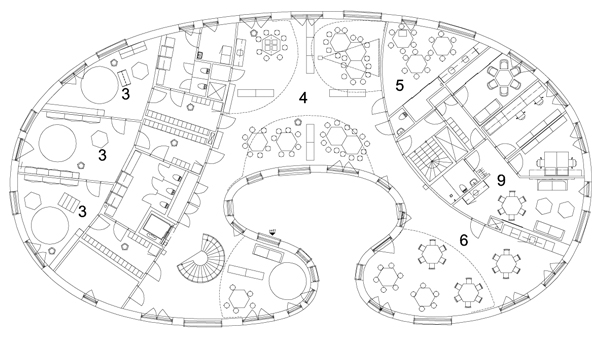 Guardería Tellus Nursery por Tham & Videgård Arkitekter 