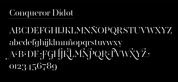 Conqueror Didot