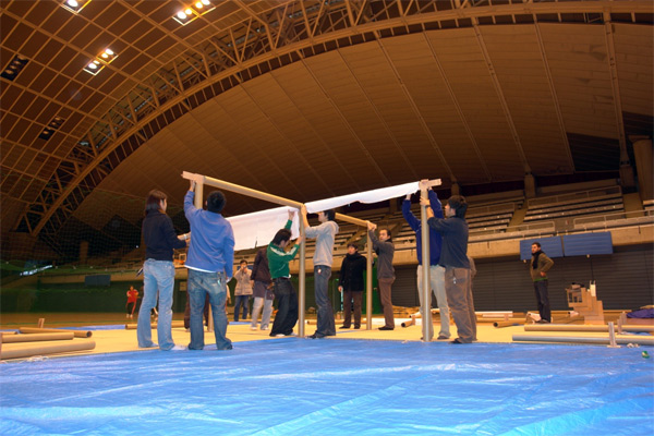 Paper House, Niigata, Shigeru Ban Laboratory, 2004.