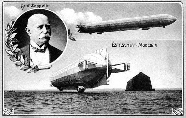 Zeppelin, diseño aeronáutico