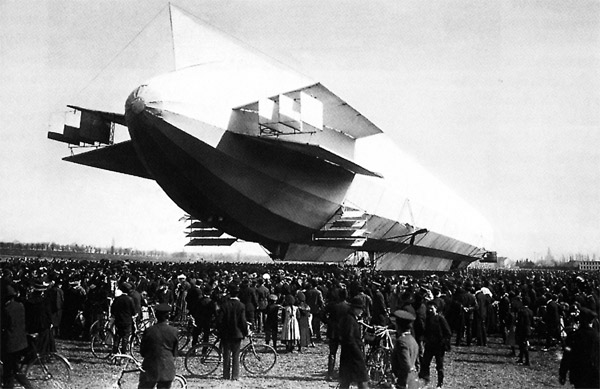 Zeppelin, diseño aeronáutico