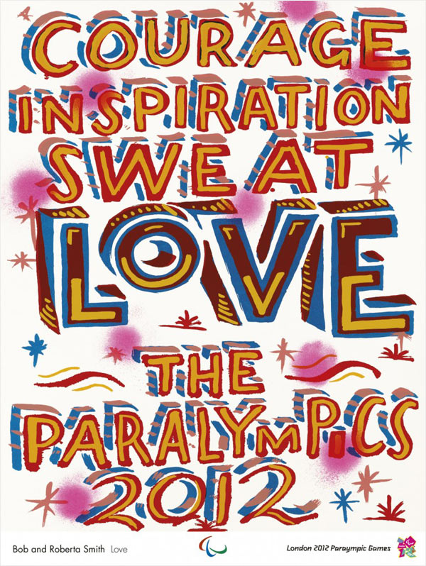 JJOO London 2012, Bob y Roberta Smith, Patrick Brill, Love