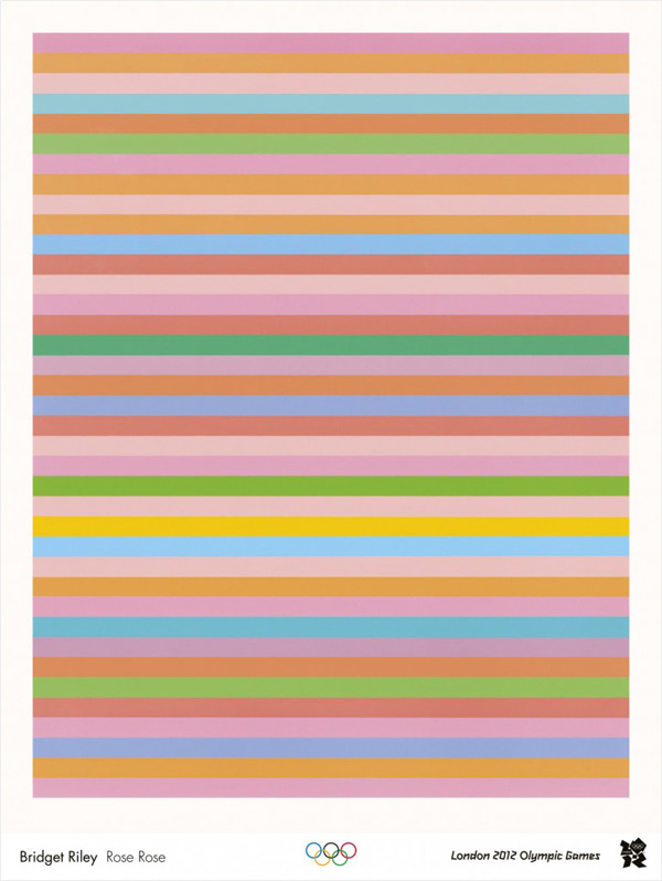 JJOO London 2012, Bridget Riley, Rose Rose