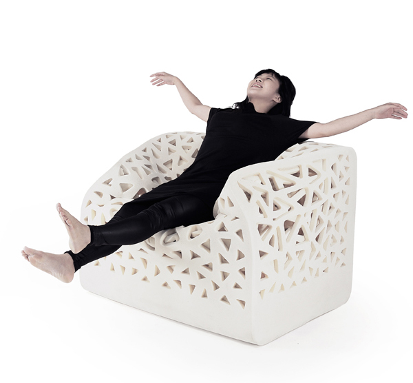 Breathing chair, el asiento envolvente de Wu Yu-Ying