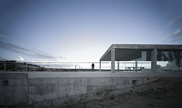 La arquitectura preside la naturaleza, Casa Rufo de Campo Baeza