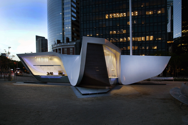 New Amsterdam Plein & Pavilion, UNStudio para NYC