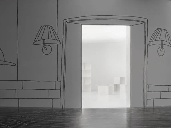 Nendo, diseño de una exposición en blanco y negro