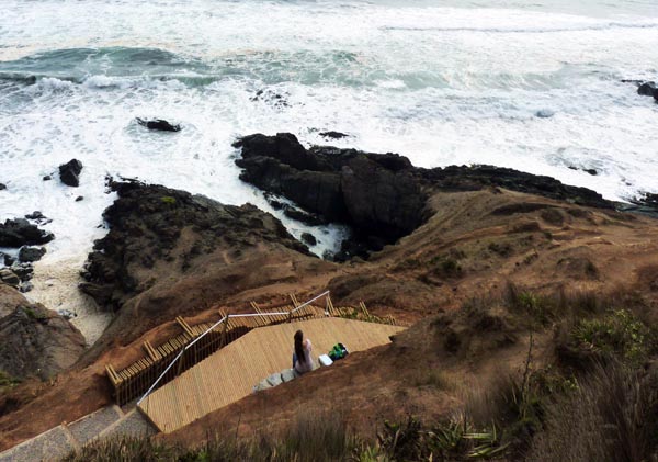 Observatorio del mar en Infiernillo, Chile