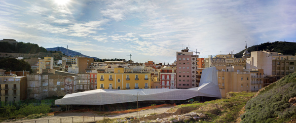 Proyecto de cubierta en el Cerro del Molinete, por Amann, Cánovas y Maruri