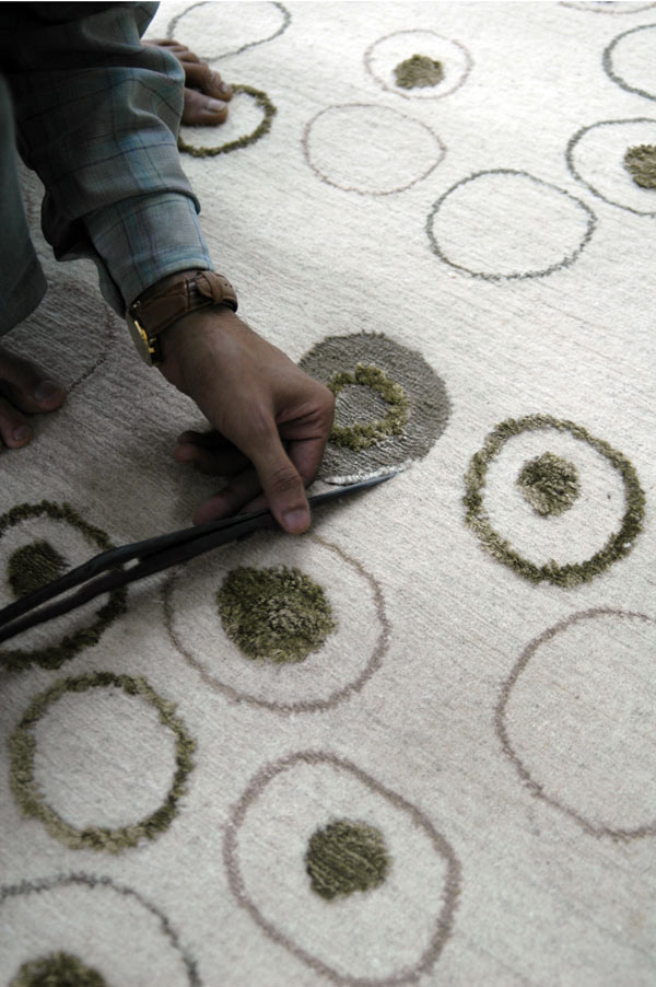 Nepal, nueva colección de alfombras de Francesc Rifé para Now Carpets