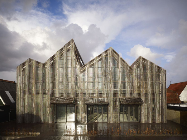 Kaap Skil, museo marítimo de Mecanoo en Texel (Países Bajos)