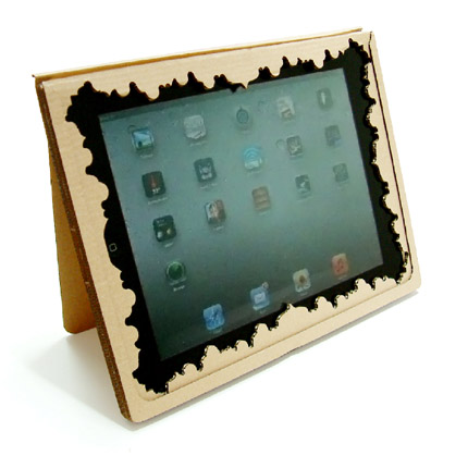 Soporte sostenible para iPad