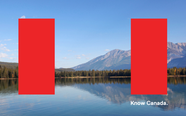 Know Canada, identidad visual de Canadá por Bruce Mau