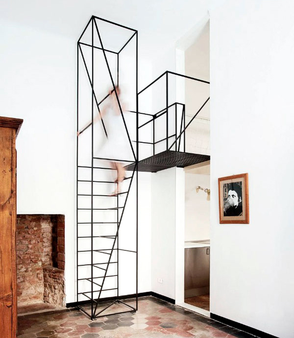 La escalera como escultura, de Francesco Librizzi Studio
