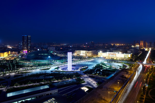 Tower of Ring, el nuevo símbolo que alumbra la ciudad de Tianjin