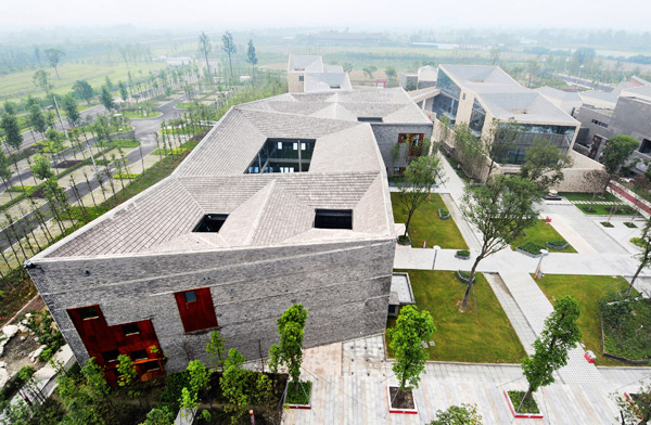 Sky Courts de Höweler+Yoon Architecture en Chengdu, China