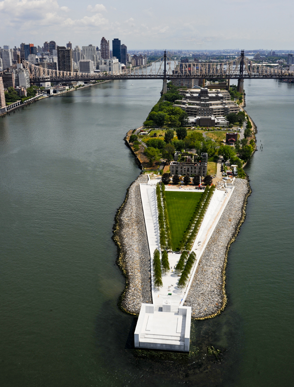Four Freedoms Park, obra póstuma de Louis Kahn en Nueva York