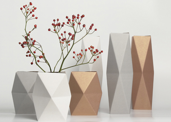 Snug.vase, el florero plegable de Snug.studio