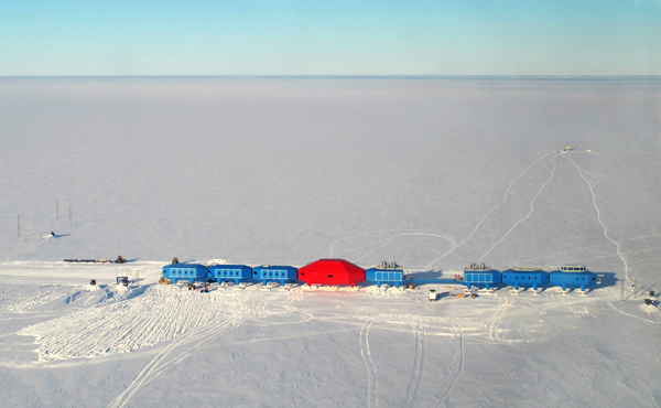 Laboratorio Halley VI en la Antártida, de Hugh Broughton Architects