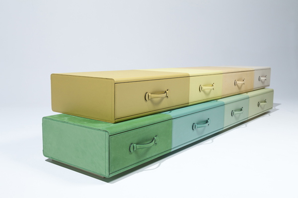 Los muebles maleta del diseñador Maarten de Ceulaer