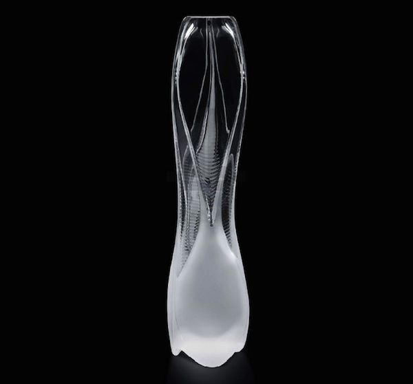 Zaha Hadid, colección de jarrones para Lalique