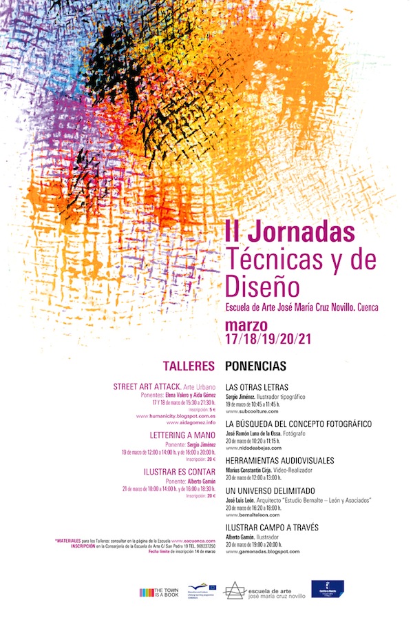 II Jornadas Técnicas y de Diseño, Escuela de Arte José María Cruz Novillo