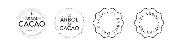 Identidad corporativa de El Árbol del Cacao, por Mayra Monobe