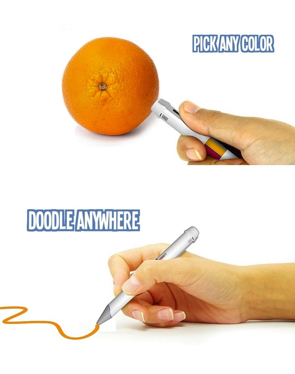 Scribble, el bolígrafo que escanea y elabora colores