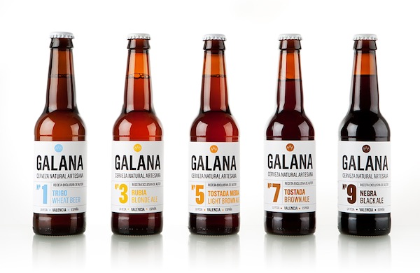 Estudio Modesto renueva la identidad de las cervezas Galana