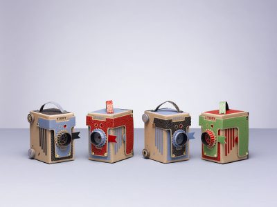 Viddy, la cámara DIY de cartón que se monta en 30 minutos