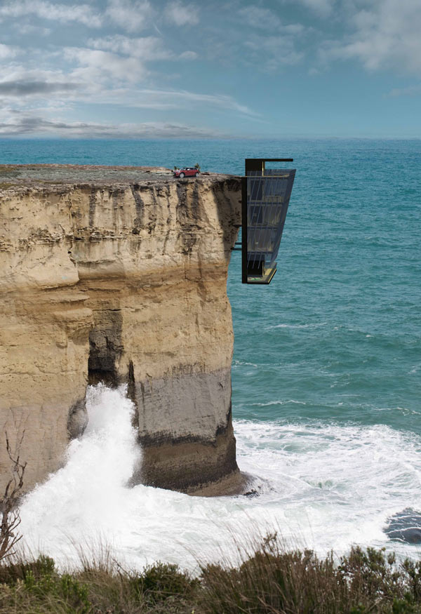 Cliff House, la casa-percebe de Modscape