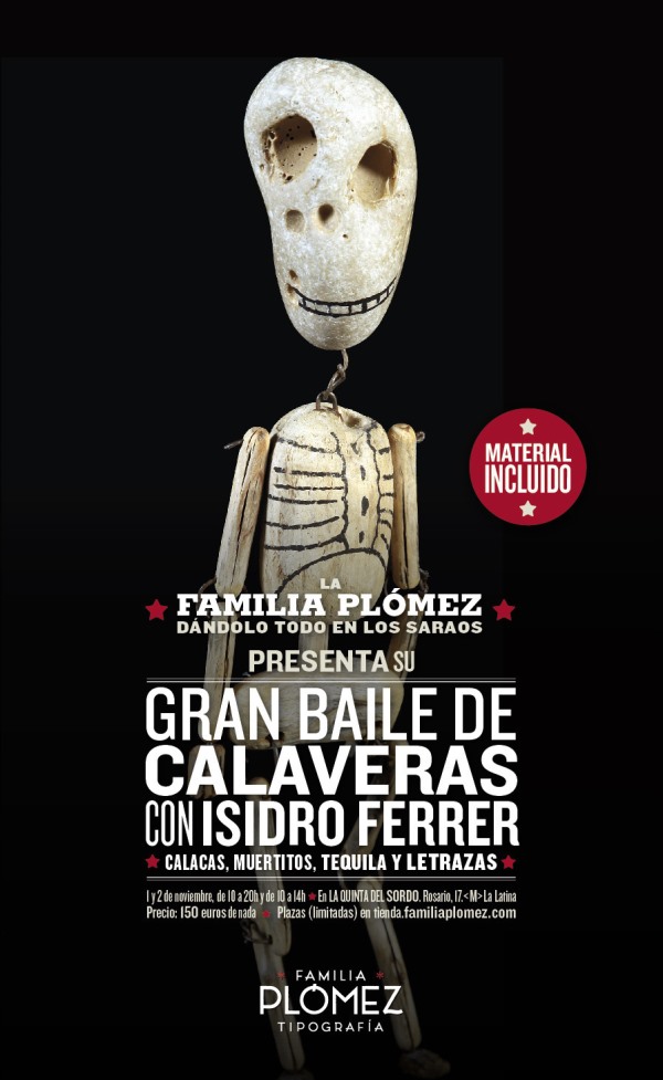 Taller Gran baile de calaveras, Isidro Ferrer y Familia Plómez