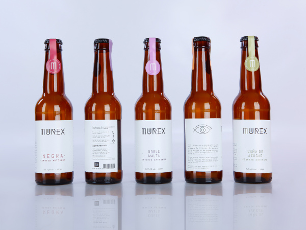 Habermas diseña el packaging de la cerveza Murex