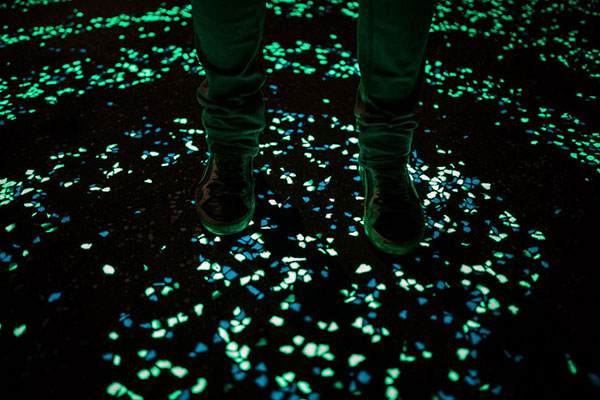 VanGogh-Roosegaarde por Daan Roosegaarde, 2014.