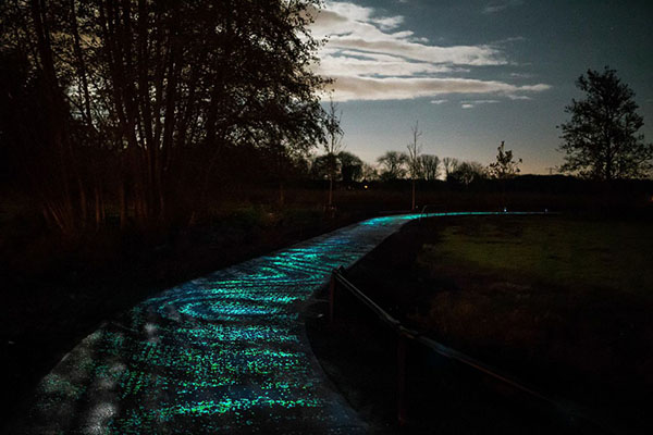 VanGogh-Roosegaarde por Daan Roosegaarde, 2014.