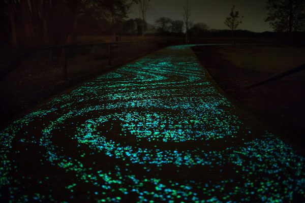 VanGogh-Roosegaarde por Daan Roosegaarde, 2014.