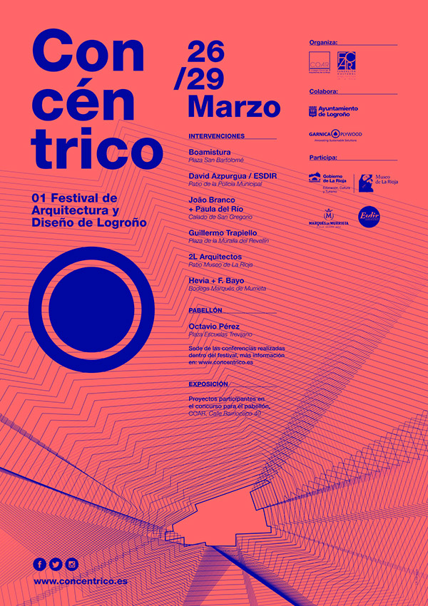 Concéntrico, 01 Festival de Arquitectura y Diseño de Logroño
