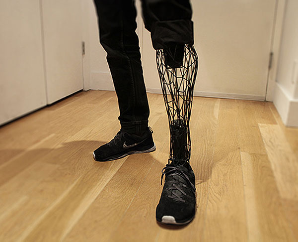 Exo Prosthetic Leg, la prótesis impresa en 3D de William Root