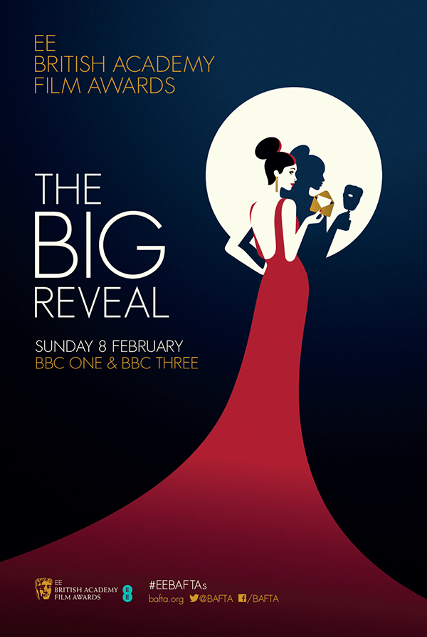 The Big Reveal: Malika Favre para los premios cinematográficos BAFTA