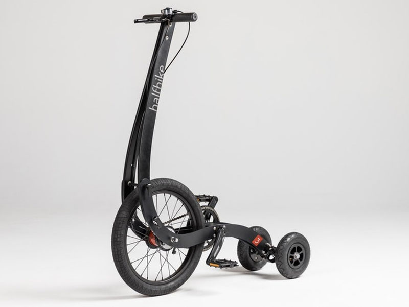 Halfbike II, segunda versión de la bicicleta plegable de Kolelinia