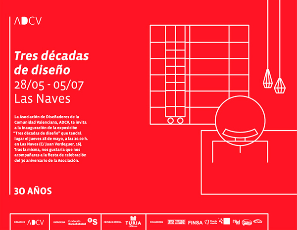 Tres décadas de diseño, ADCV en Las Naves