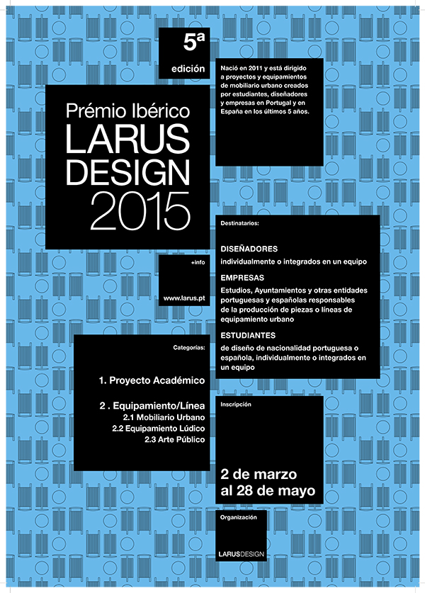 Premio Ibérico Larus Design 2015